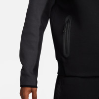 Nike Tech Fleece Sportswear Vest Zwart Grijs Felrood