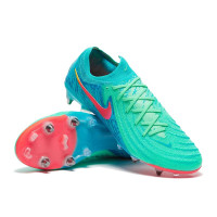 Nike Phantom GX II Elite IJzeren-Nop Voetbalschoenen (SG) Pro Player Turquoise Lichtgroen Multicolor