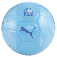 PUMA Olympique Marseille Pre-Match Voetbal Maat 5 2023-2024 Blauw Donkerblauw