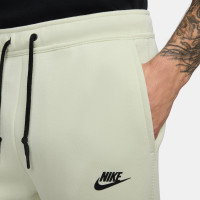 Nike Tech Fleece Sportswear Joggingbroek Beige Zwart Zwart