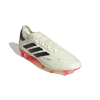 adidas Copa Pure 2+ Gras Voetbalschoenen (FG) Wit Zwart Rood