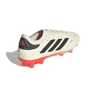 adidas Copa Pure 2+ Gras Voetbalschoenen (FG) Wit Zwart Rood