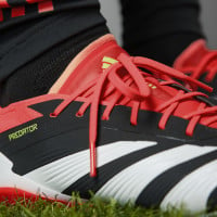 adidas Predator Elite Gras Voetbalschoenen (FG) Zwart Wit Felrood