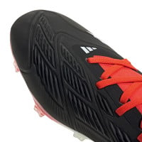 adidas Predator Pro Gras Voetbalschoenen (FG) Zwart Wit Felrood