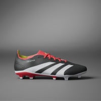 adidas Predator League Gras Voetbalschoenen (FG) Zwart Wit Felrood
