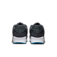 Nike Air Max 90 Sneakers Grijs Wit Zilver Blauw