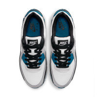 Nike Air Max 90 Sneakers Wit Grijs Zwart Blauw