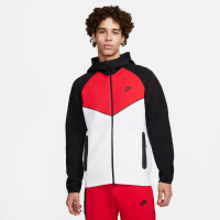 Nike Tech Fleece Sportswear Trainingspak Rood Wit Zwart