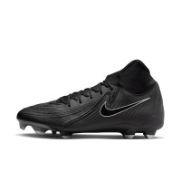Nike Phantom Luna II Academy Gras / Kunstgras Voetbalschoenen (MG) Zwart Donkergrijs