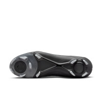 Nike Phantom Luna II Academy Gras / Kunstgras Voetbalschoenen (MG) Zwart Donkergrijs