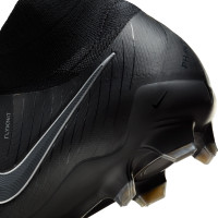 Nike Phantom Luna II Pro Gras Voetbalschoenen (FG) Zwart Donkergrijs