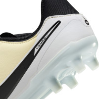 Nike Tiempo Legend 10 Academy Gras / Kunstgras Voetbalschoenen (MG) Kids Geel Wit Zwart Goud