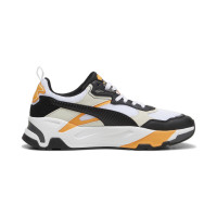 PUMA Trinity Sneakers White Black Beige Orange