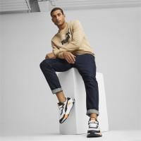 PUMA Trinity Sneakers White Black Beige Orange