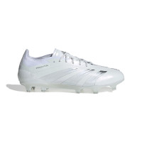 adidas Predator Elite Gras Football Shoes (FG) White Silver