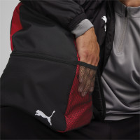 PUMA TeamGoal Backpack Core Black Red