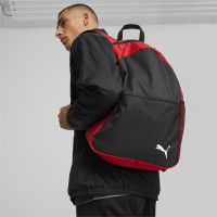 PUMA TeamGoal Backpack Core Black Red