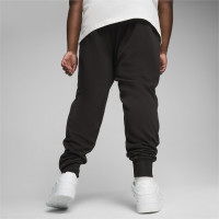 PUMA Essentials+ 2 Logo Joggingbroek Zwart Felgeel Wit