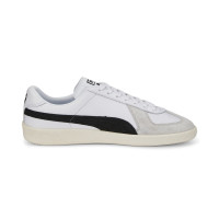 PUMA Army Trainer Sneakers Wit Lichtgrijs Zwart Goud