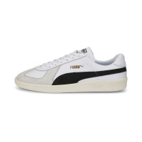 PUMA Army Trainer Sneakers Wit Lichtgrijs Zwart Goud