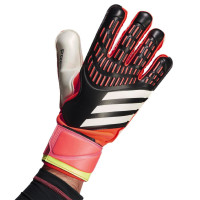 adidas Predator Match Keepershandschoenen Zwart Felrood Wit Geel