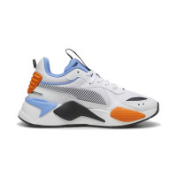 PUMA RS-X Sneakers Kids Wit Lichtblauw Zwart Oranje