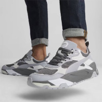 PUMA Trinity Sneakers Donkergrijs Grijs Wit