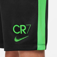 Nike CR7 Academy Trainingsbroekje Kids Zwart Felgroen