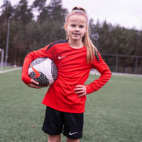 Nike Academy Pro 24 Trainingsshirt Kids Rood Zwart Wit