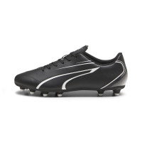 PUMA Vitoria Grass/Artificial Grass Football Shoes (MG) Black White