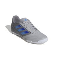 adidas Super Sala 2 Zaalvoetbalschoenen (IN) Grijs Wit Blauw
