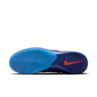 Nike Lunar Gato II Zaalvoetbalschoenen (IN) Donkerblauw Blauw Zwart Rood