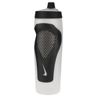 Nike Refuel Bidon Grip 710ML Grijs Zwart Wit