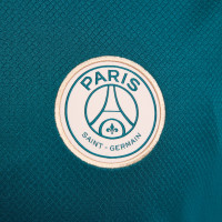 Nike Paris Saint-Germain Strike Trainingsshirt 2024-2025 Groen Paars Wit Goud