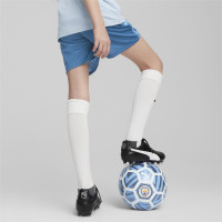 PUMA Manchester City Trainingsbroekje 2023-2024 Kids Blauw Lichtblauw Wit