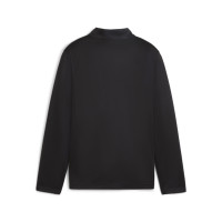 PUMA TeamGoal Kids Training Jacket Black White Grey