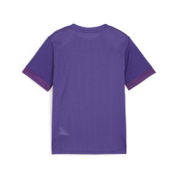 PUMA teamGOAL Matchday Voetbalshirt Kids Paars Wit