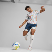 PUMA Future 7 Ultimate Neymar Jr Gras / Kunstgras Voetbalschoenen (MG) Wit Oranje Multicolor