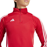 adidas Tiro 24 Trainingstrui 1/4-Zip Dames Rood Wit