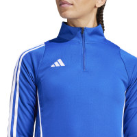 adidas Tiro 24 Trainingspak 1/4-Zip Dames Blauw Donkerblauw Wit