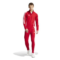 adidas Tiro 24 Trainingstrui 1/4-Zip Rood Wit