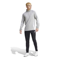 adidas Tiro 24 Trainingstrui 1/4-Zip Lichtgrijs Wit
