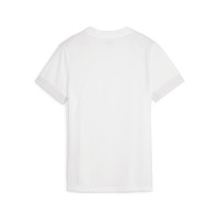 PUMA teamGOAL Voetbalshirt Dames Wit Lichtgrijs Zwart