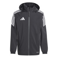adidas Tiro 24 Regenjas Zwart Wit