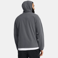 Under Armour Stretch Woven Hooded Vest Grijs Zwart