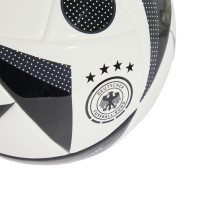 adidas EK 2024 Fussballliebe Duitsland Mini Voetbal Maat 1 Wit Zwart Donkergrijs