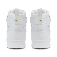 PUMA Rebound Game Sneakers Wit Goud