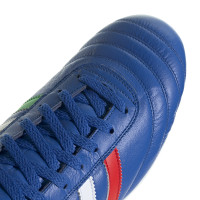 adidas Copa Mundial Italië Gras Voetbalschoenen (FG) Blauw Groen Wit Rood