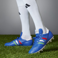 adidas Copa Mundial Italië Gras Voetbalschoenen (FG) Blauw Groen Wit Rood