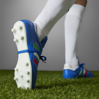 adidas Copa Mundial Italië Gras Voetbalschoenen (FG) Blauw Groen Wit Rood